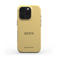 funda de movil color amarillo siesta MIMO & MANTA de frente