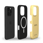 funda de movil color amarillo siesta MIMO & MANTA composicion