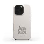 funda de movil color crema hogar MIMO & MANTA de frente
