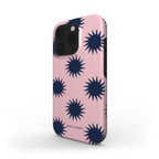 funda de móvilsol azul marino y rosa de lado - MIMO & MANTA