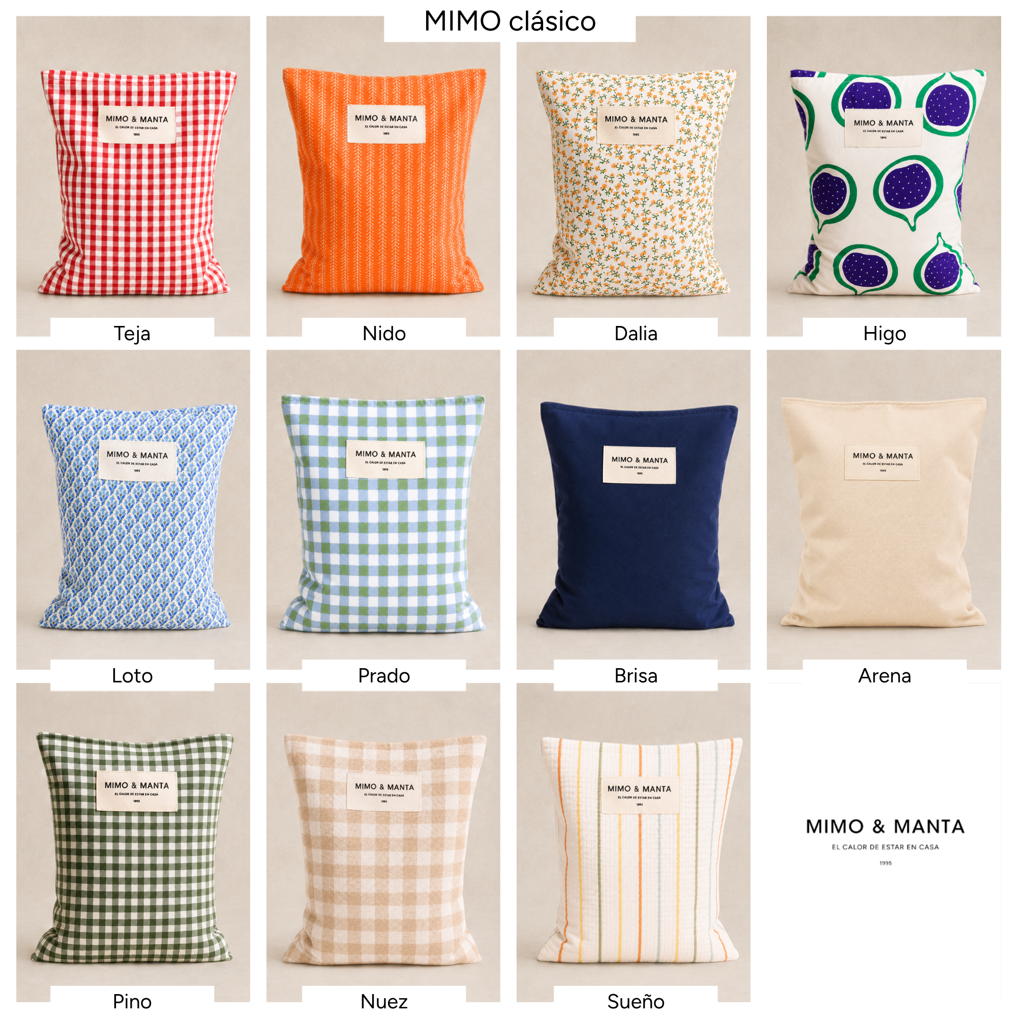 SACO TÉRMICO MIMO — LOTE COMPLETO