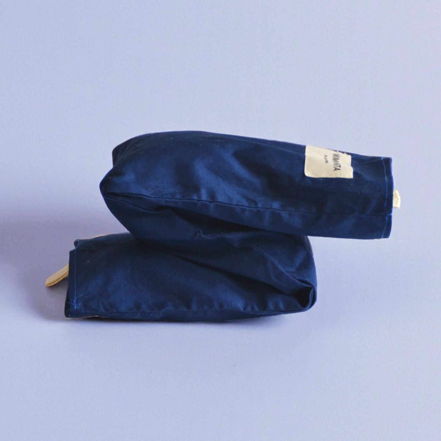 Saco termico ergonomico de semillas para aliviar el dolor de cervicales