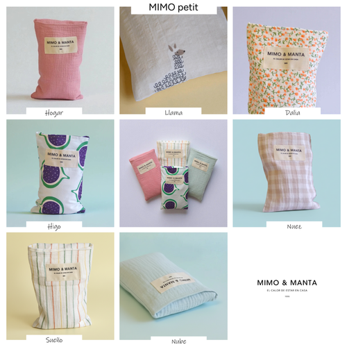 Sacos térmicos de semillas para niños y bebés