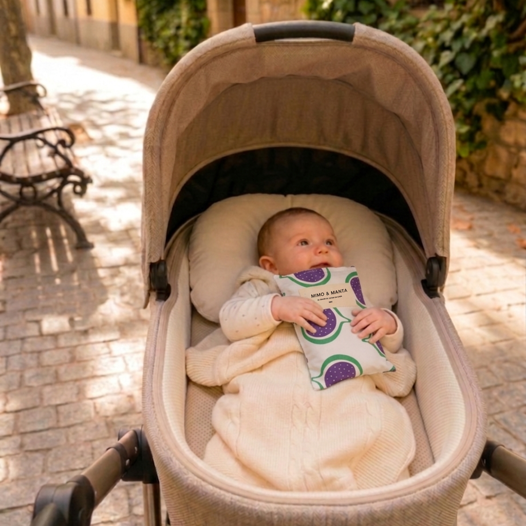 saco térmico para bebés estampado higos