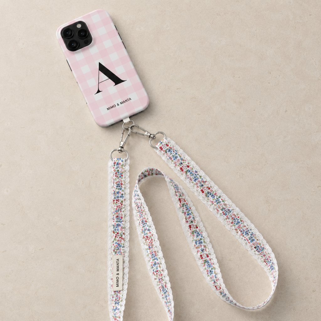 FUNDA DE MÓVIL PERSONALIZABLE — VICHY AZÚCAR