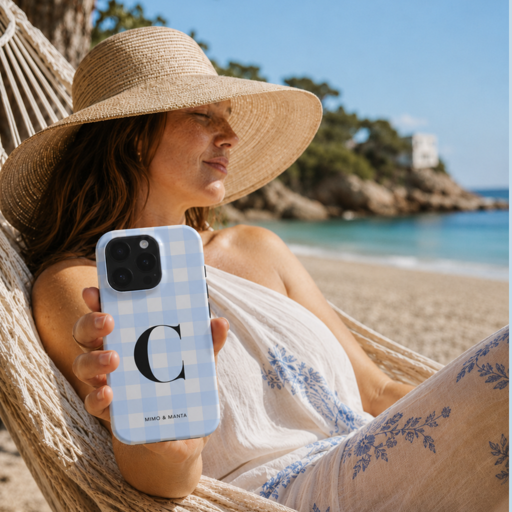 FUNDA DE MÓVIL PERSONALIZABLE — VICHY AIRE